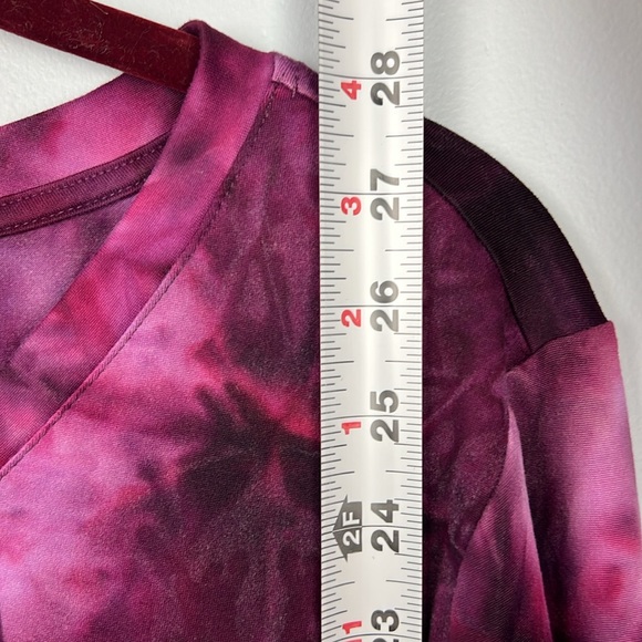 LOGO Lounge NWT women’s large purple cozy velour long sleeve tunic - Picture 8 of 9